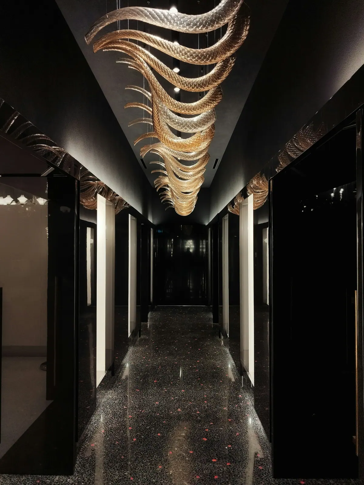 Luxury retail corridor